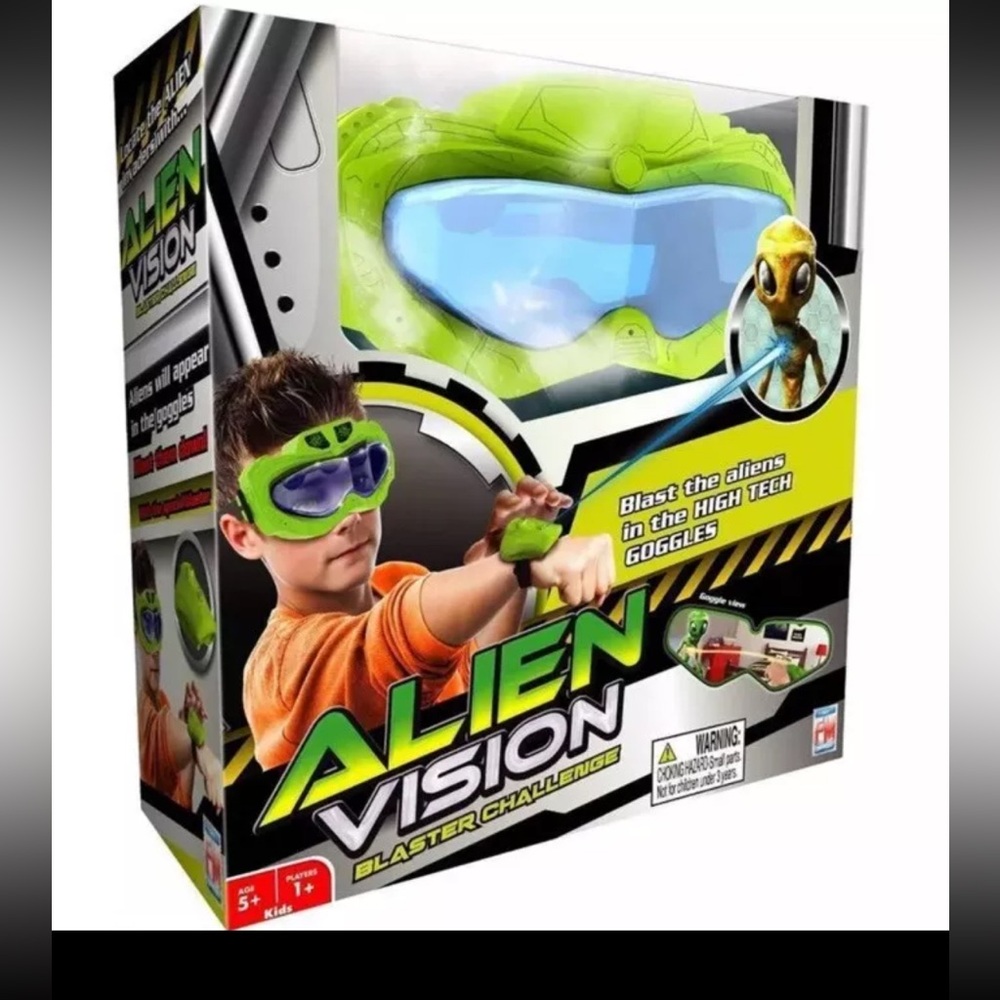 Fotorama Alien Vision Game Dark Green ShipA20011
